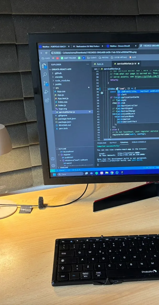 My workspace